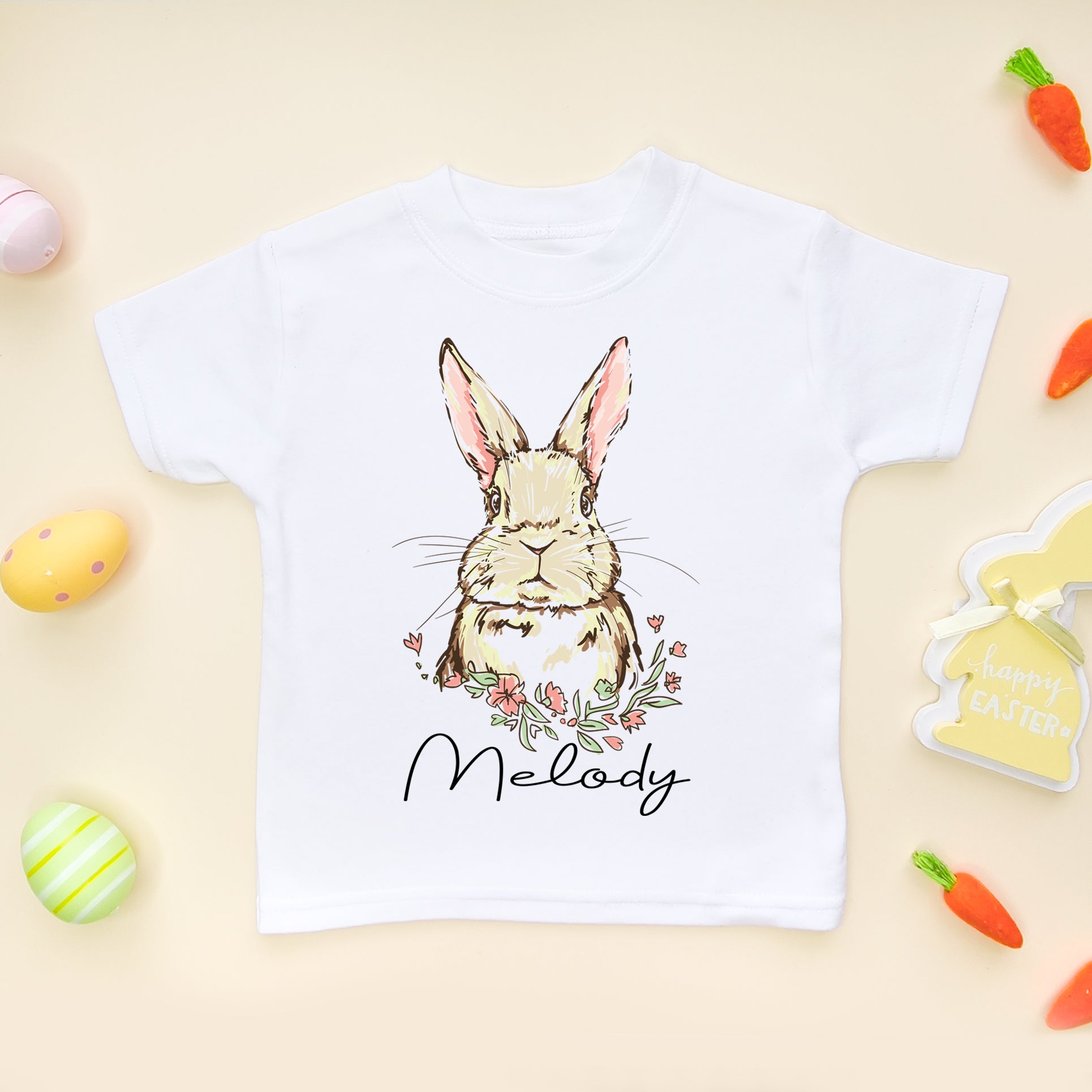 Personalised Name Easter T Shirt – Little Lili Store